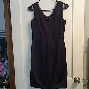 Vera Wang eggplant cocktail dress